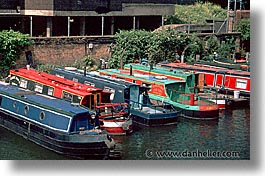 boats, camden, cities, england, english, europe, horizontal, london, parked, united kingdom, photograph