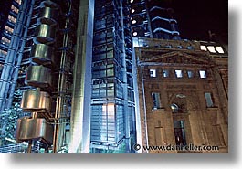 cities, england, english, europe, horizontal, lloyds, london, nite, united kingdom, photograph