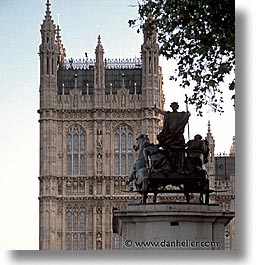 cities, england, english, europe, london, parliament, square format, statues, united kingdom, photograph