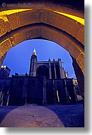 arches, carcassonne, castles, europe, france, vertical, photograph
