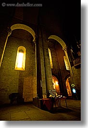 basilica, carcassonne, churches, europe, france, nazarius, vertical, photograph