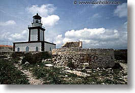 bonifacio, corsica, europe, france, horizontal, lighthouses, sea cliffs, photograph