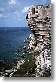 bonifacio, corsica, europe, france, sea cliffs, seacliffs, vertical, photograph