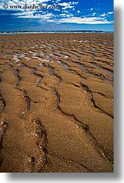 beaches, europe, france, la baule, ripples, sand, vertical, photograph