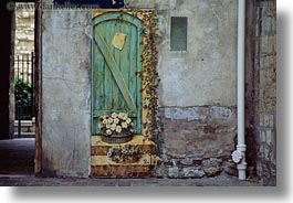 arts, doors, europe, flowers, france, horizontal, paintings, paris, photograph