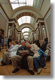 arts, europe, france, louvre, paris, people, vertical, photograph