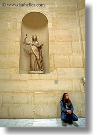 arts, europe, france, louvre, paris, people, vertical, photograph