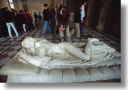 europe, france, hermaphrodite, horizontal, louvre, paris, sleeping, photograph