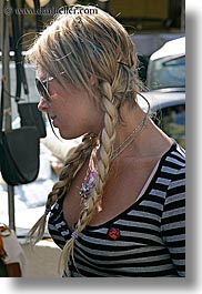 aix en provence, blonds, braided, europe, france, people, provence, sexy, vertical, womens, photograph