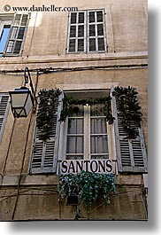 aix en provence, europe, france, provence, santons, vertical, windows, photograph