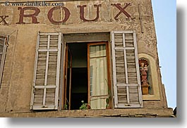 aix en provence, europe, france, horizontal, madonna, provence, statues, windows, photograph