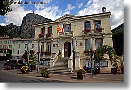 castellane, europe, france, horizontal, hotel de ville, provence, towns, photograph