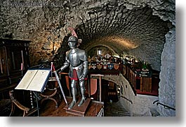 armor, chateau trigance, europe, france, horizontal, materials, provence, restaurants, stones, suit, photograph