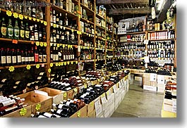 europe, fayence, foods, france, horizontal, provence, stores, wine bottle, wines, photograph