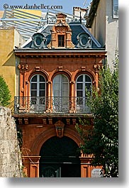 architectures, archways, buildings, europe, france, french, grasse, provence, structures, vertical, photograph