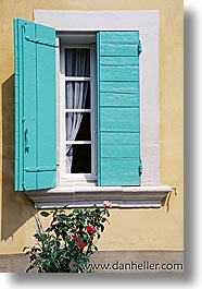 europe, france, provence, vertical, windows, photograph