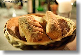 baskets, bread, europe, foods, france, horizontal, moulin de camandoule, provence, photograph