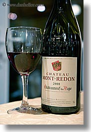 europe, foods, france, mont redon, moustiers, provence, red, st marie, vertical, wine bottle, wines, photograph