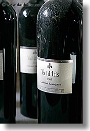 bottles, europe, france, irises, provence, seillans, valley, vertical, photograph