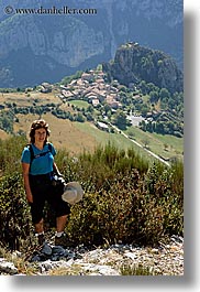 europe, france, groups, hikers, jennifer, jennifer marano, people, provence, scenics, vertical, womens, photograph