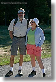 clothes, colors, couples, craig, emotions, europe, france, green, groups, happy, hats, mary, mary craig, men, oranges, people, provence, sunglasses, vertical, womens, photograph