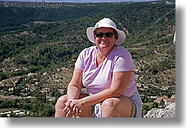 clothes, colors, emotions, europe, france, groups, happy, hats, horizontal, mary, mary craig, people, pink, provence, sunglasses, womens, photograph