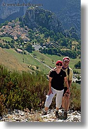 couples, diane, europe, france, groups, hilltop, men, nature, people, provence, scenics, tom, tom diane smith, towns, vertical, womens, photograph