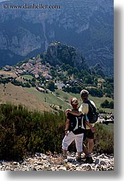 couples, diane, europe, france, groups, hilltop, men, nature, people, provence, scenics, tom, tom diane smith, towns, vertical, womens, photograph