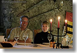 candles, clothes, couples, diane, europe, france, glasses, groups, horizontal, men, people, provence, tables, tom, tom diane smith, womens, photograph
