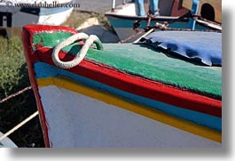 amorgos, boats, colorful, europe, greece, horizontal, loop, ropes, photograph