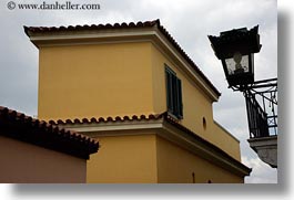 athens, buildings, europe, greece, horizontal, lamp posts, photograph