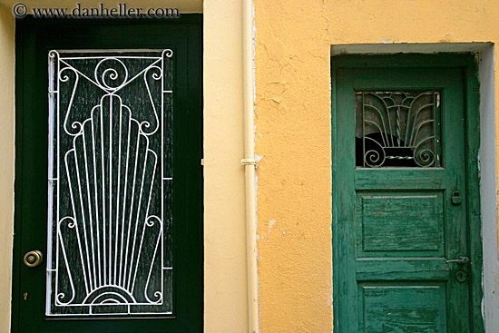 green-doors-n-orange-wall-1.jpg