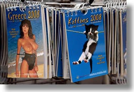 animals, athens, breasts, calendars, cats, emotions, europe, greece, horizontal, humor, kitten, people, sexy, shops, womens, photograph