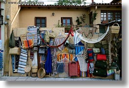 athens, europe, greece, horizontal, shops, stores, streets, photograph