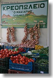 europe, farm, foods, fruits, greece, murals, naxos, vegetables, vertical, photograph