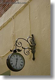 clocks, europe, greece, naxos, vertical, walls, photograph