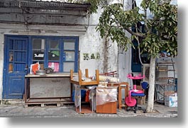 europe, greece, horizontal, junk, naxos, streets, photograph