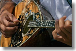 europe, greece, horizontal, instruments, mandolins, music, naxos, people, rasta, singers, photograph