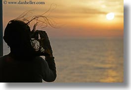 cameras, europe, flying, greece, hair, horizontal, naxos, scenics, sunrise, photograph