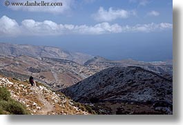 europe, greece, hikers, horizontal, naxos, scenics, photograph