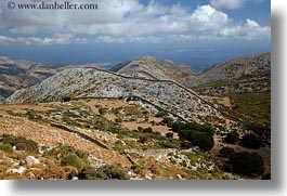 europe, fences, greece, hills, horizontal, naxos, over, rolling, scenics, stones, photograph