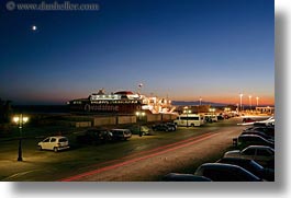boats, dawn, europe, ferry, greece, horizontal, light streaks, long exposure, moon, nite, tinos, photograph
