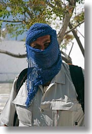 blues, europe, greece, kostas, men, people, sheshes, tourists, vertical, photograph