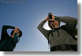 artists, cameras, europe, greece, horizontal, men, people, photographers, tourists, upview, photograph