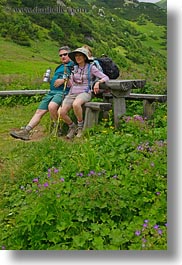 couples, emotions, europe, groups, harvey linda weiner, harveys, hungary, lindas, men, people, picnic, senior citizen, smiles, tables, vertical, womens, photograph