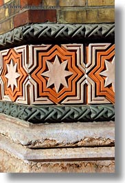 budapest, buildings, europe, exteriors, hungary, moorish, synagogue, tiles, vertical, photograph