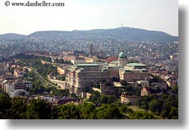 budapest, buildings, castle hill, castles, cityscapes, europe, hills, horizontal, hungary, structures, photograph