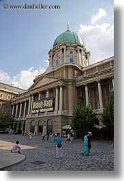 budapest, castle hill, clouds, europe, hungary, museums, nature, sky, vertical, photograph