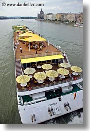 boats, budapest, cruise, danube, europe, hungary, riverboat cruise ship, rivers, ships, vertical, photograph