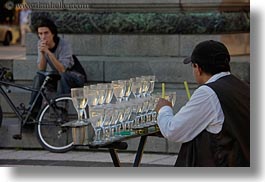 artists, baseball cap, budapest, clothes, europe, glasses, hats, horizontal, hungary, men, musicians, people, playing, photograph